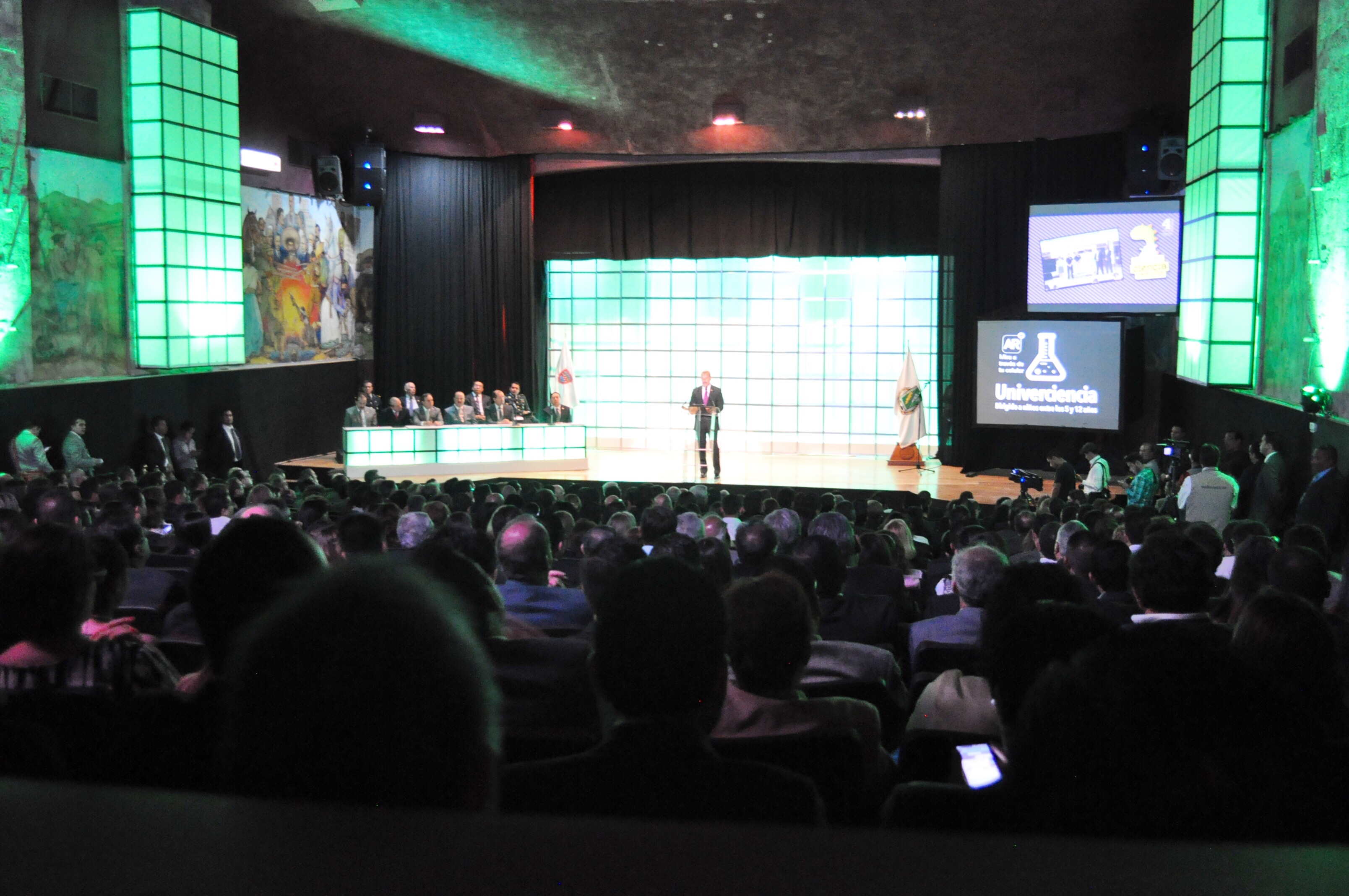 Durante el evento
